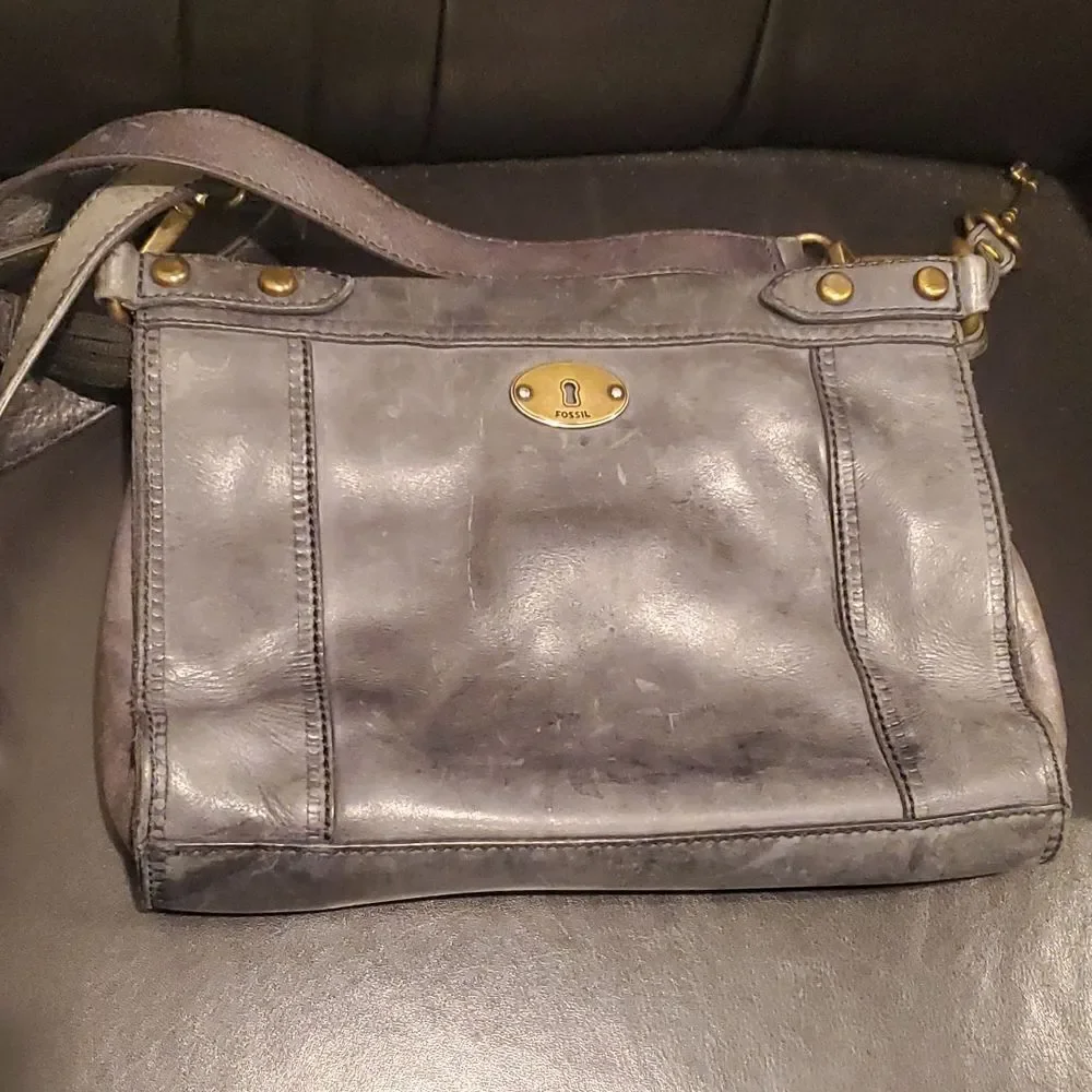 ‎FOSSIL Vintage Revival Leather Crossbody